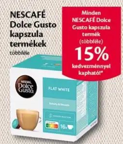 EcoFamily Nescafe dolce gusto kapszula termékek ajánlat