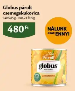 EcoFamily Globus párolt csemegekukorica ajánlat