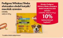 EcoFamily Pedigree/Whiskas/Sheba alutasakos eledel kutyák/ macskák számára ajánlat