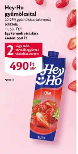 EcoFamily Hey-Ho gyümölcsital ajánlat