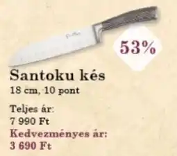 EcoFamily Santoku kés ajánlat