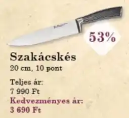 EcoFamily Hobson szakácskés ajánlat