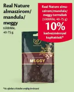 EcoFamily Real Nature almaszirom/ mandula/ meggy ajánlat