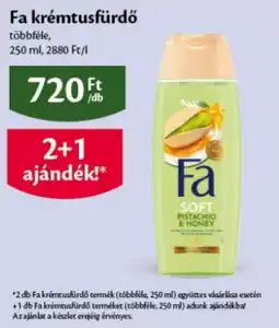 EcoFamily Fa krémtusfürdő ajánlat