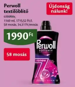 EcoFamily Perwoll textilöblítő ajánlat