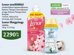 EcoFamily Lenor textilöblítő ajánlat