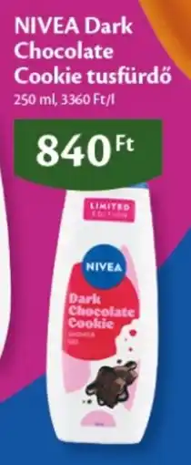EcoFamily Nivea dark chocolate cookie tusfürdő ajánlat