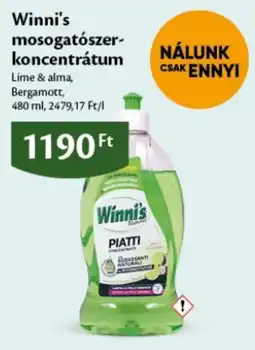 EcoFamily Winni's mosogatószer-koncentrátum ajánlat