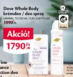 EcoFamily Dove whole body deo ajánlat
