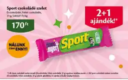 EcoFamily Sport csokoládé szelet ajánlat