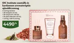 EcoFamily Idc institute szantálfa és kardamom aromaterápiás ajándékcsomag ajánlat