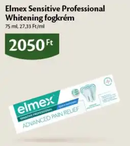 EcoFamily elmex sensitive professional whitening fogkrém ajánlat