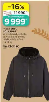 Auchan INEXTENSO NŐI KABÁT ajánlat