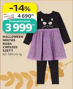 Auchan HALLOWEEN MINTÁS BABA 2 RÉSZES SZETT ajánlat