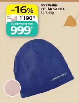 Auchan GYERMEK POLÁR SAPKA ajánlat