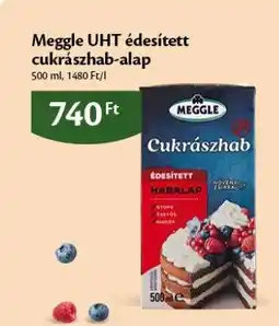 EcoFamily Meggle UHT édesített cukrászhab-alap ajánlat