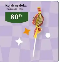 EcoFamily KOJAK NYALÓKA ajánlat