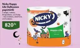 EcoFamily Nicky Happy Life Halloween papírtörlő ajánlat