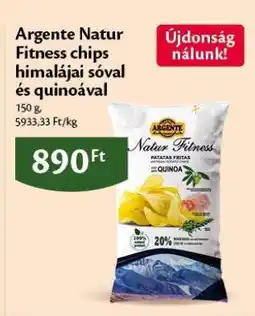 EcoFamily Argente Natur Fitness chips himalájai sóval és quinoával ajánlat