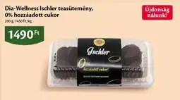 EcoFamily Dia-Wellness Ischler teasütemény, 0% hozzáadott cukor ajánlat