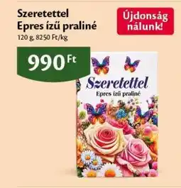 EcoFamily Szeretettel Epres ízű praliné ajánlat