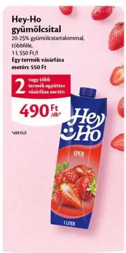 EcoFamily HEY-HO GYÜMÖLCSITAL ajánlat