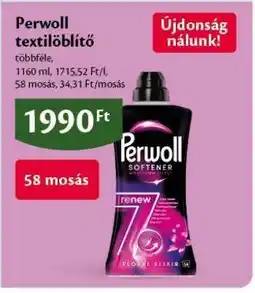 EcoFamily Perwoll textilöblítő ajánlat
