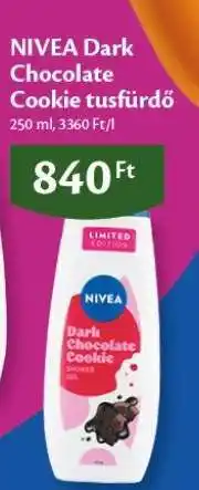 EcoFamily NIVEA Dark Chocolate Cookie tusfürdő ajánlat