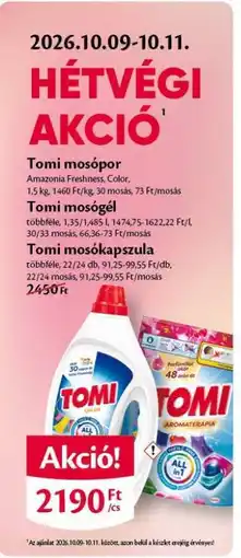 EcoFamily Tomi mosópor ajánlat