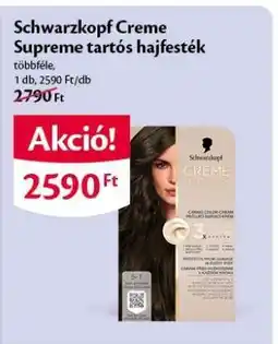 EcoFamily Schwarzkopf Creme Supreme tartós hajfesték ajánlat
