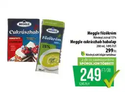 Coop Meggle főzőkrém / Meggle cukrászhab habalap ajánlat