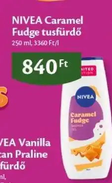 EcoFamily NIVEA Caramel Fudge tusfürdő ajánlat