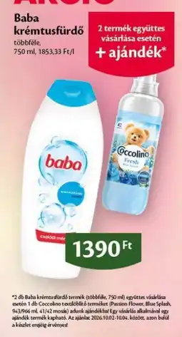 EcoFamily Baba Krémtusfürdő ajánlat