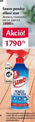 EcoFamily SZAVO Penész elleni szer ajánlat