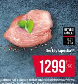 Coop Sertés Lapocka ajánlat