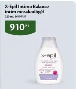 EcoFamily X-Epil Intimo Balance intim mosakodógél ajánlat