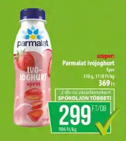 Coop Parmalat ivójoghurt Eper ajánlat