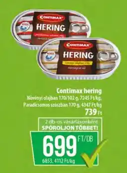 Coop Contimax Hering ajánlat