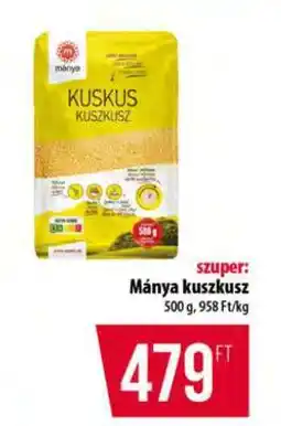Coop Mánya Kuszkusz ajánlat