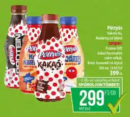 Coop Pöttyös Kakaós tej, Madártej ízű tejital ajánlat