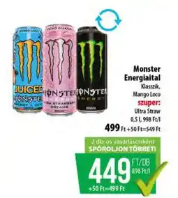 Coop MONSTER Energiaital ajánlat