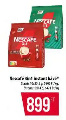 Coop NESCAFÉ 3in1 instant kávé ajánlat
