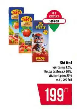 Coop Sió ital ajánlat