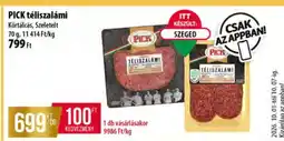 Coop PICK Téliszalámi ajánlat