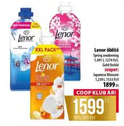 Coop LENOR Öblítő ajánlat