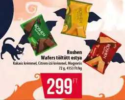 Coop Roshen Wafers töltött ostya ajánlat