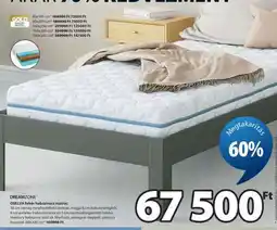 JYSK DREAMZONE OSEVIA fehér habszivacs matrac ajánlat
