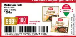 Coop MASTER GOOD FÜSTLI ajánlat