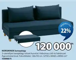 JYSK NORSMINDE kanapéágy ajánlat