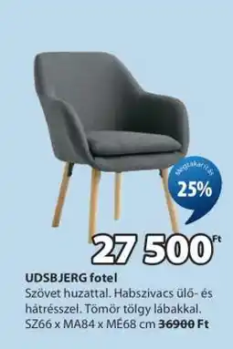 JYSK UDSBJERG FOTEL ajánlat